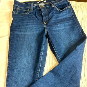 Levi’s 720 High Rise Super Skinny 31/28 Women’s Blue Jeans Nearly New